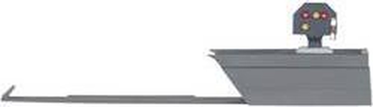 MÃ¤rklin Start up Marklin lichtafsluitsein 1 cm led 1:87 staal - Zwart