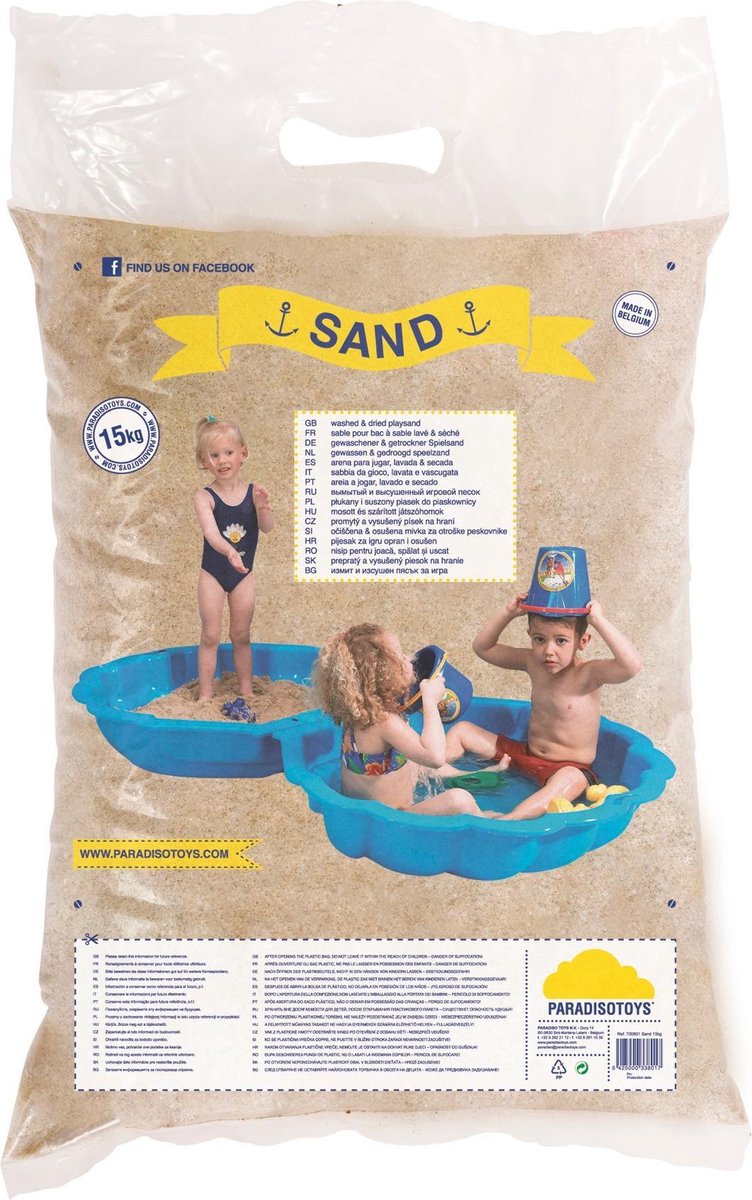 Paradiso Toys speelzand 15 kg