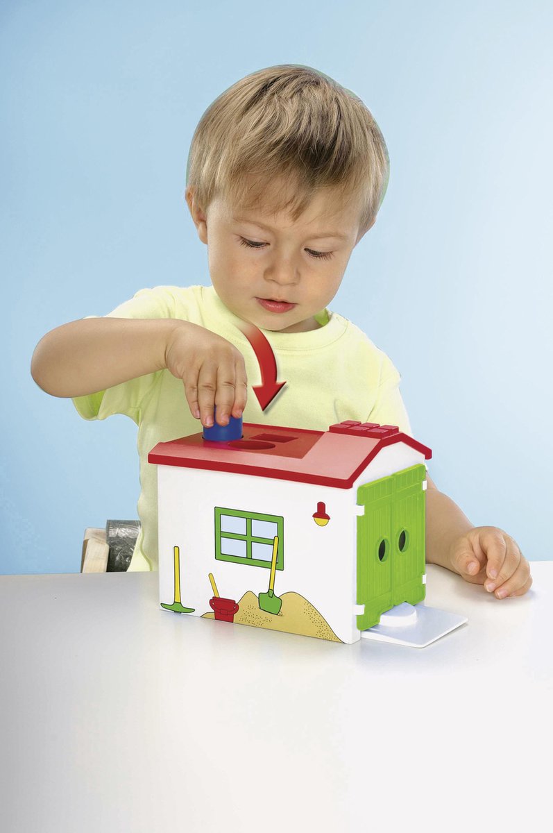 Playmobil 1, 2, 3 Werkman met sorteergarage (70184)