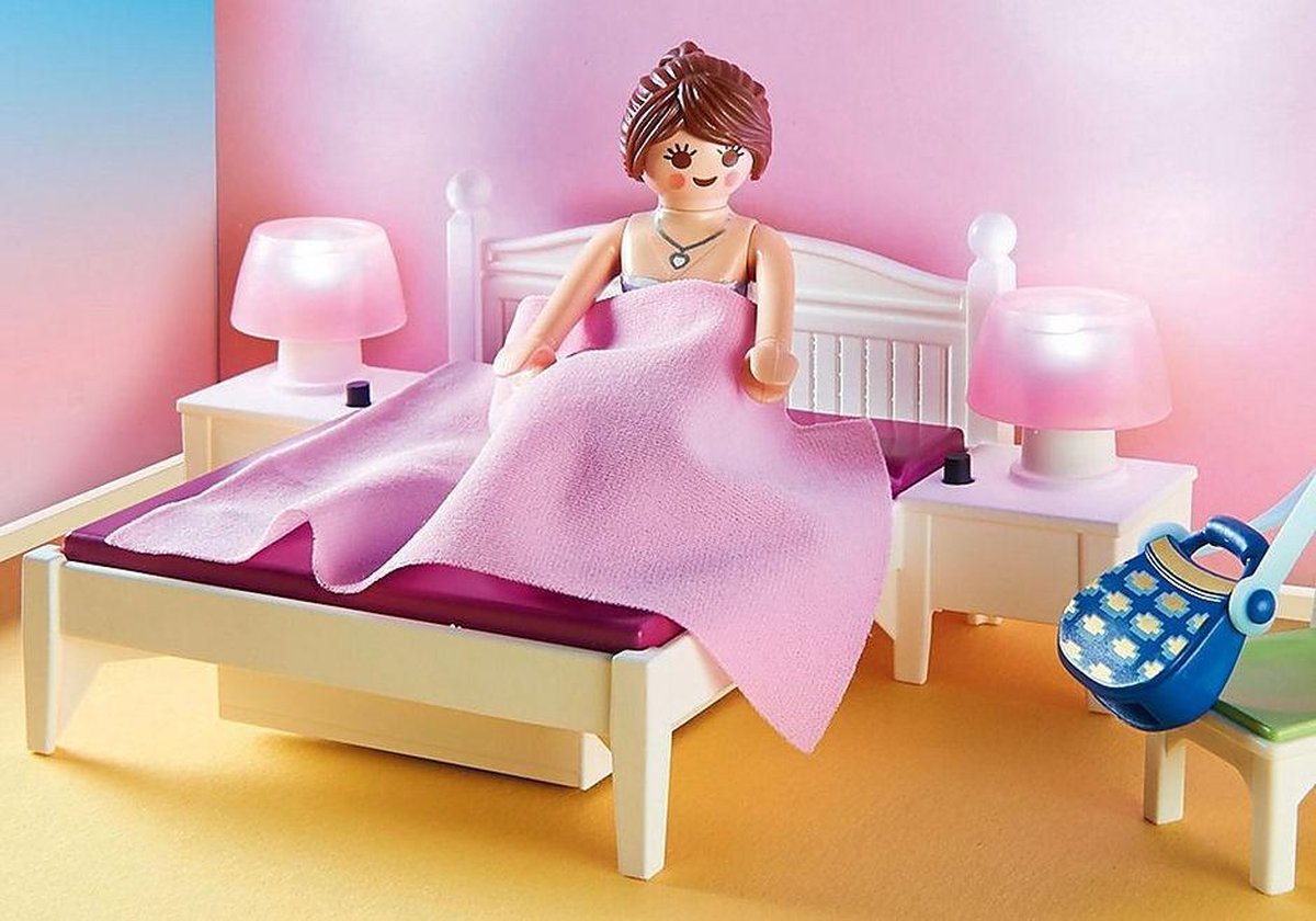 Playmobil Dollhouse Slaapkamer met mode ontwerphoek (70208)