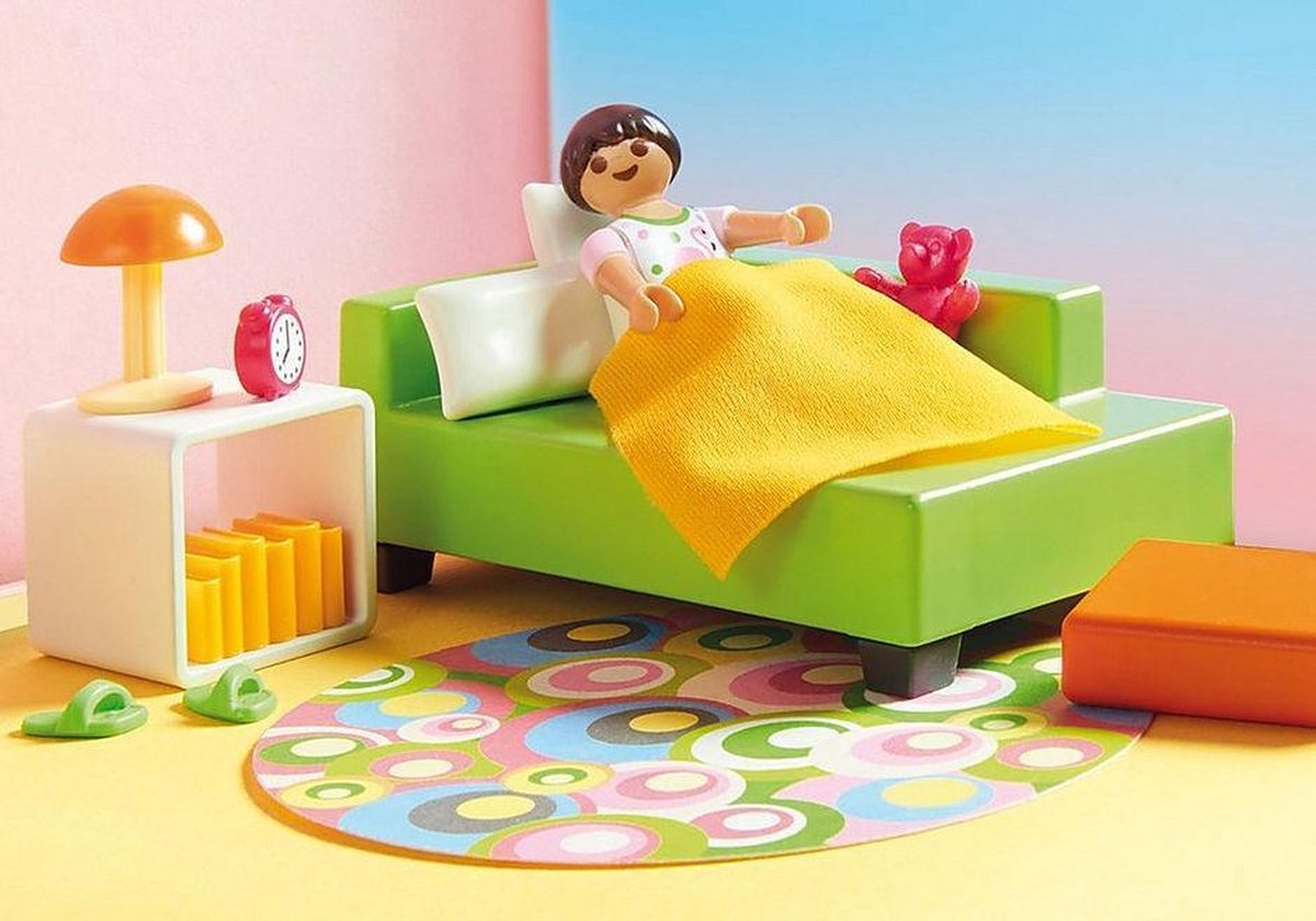 Playmobil Dollhouse Kinderkamer met bedbank (70209)