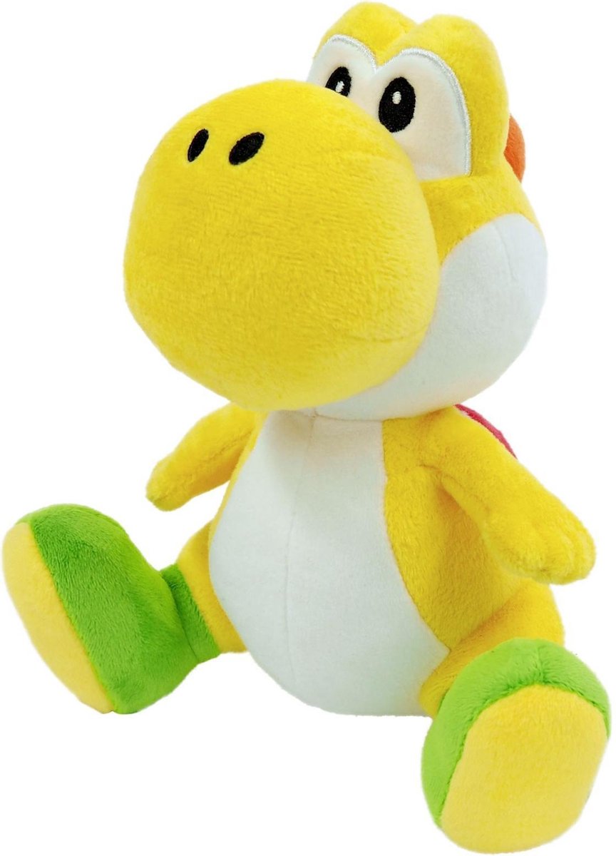 Together Little Buddy knuffel Super Mario Bros: Yoshi 15 cm - Geel