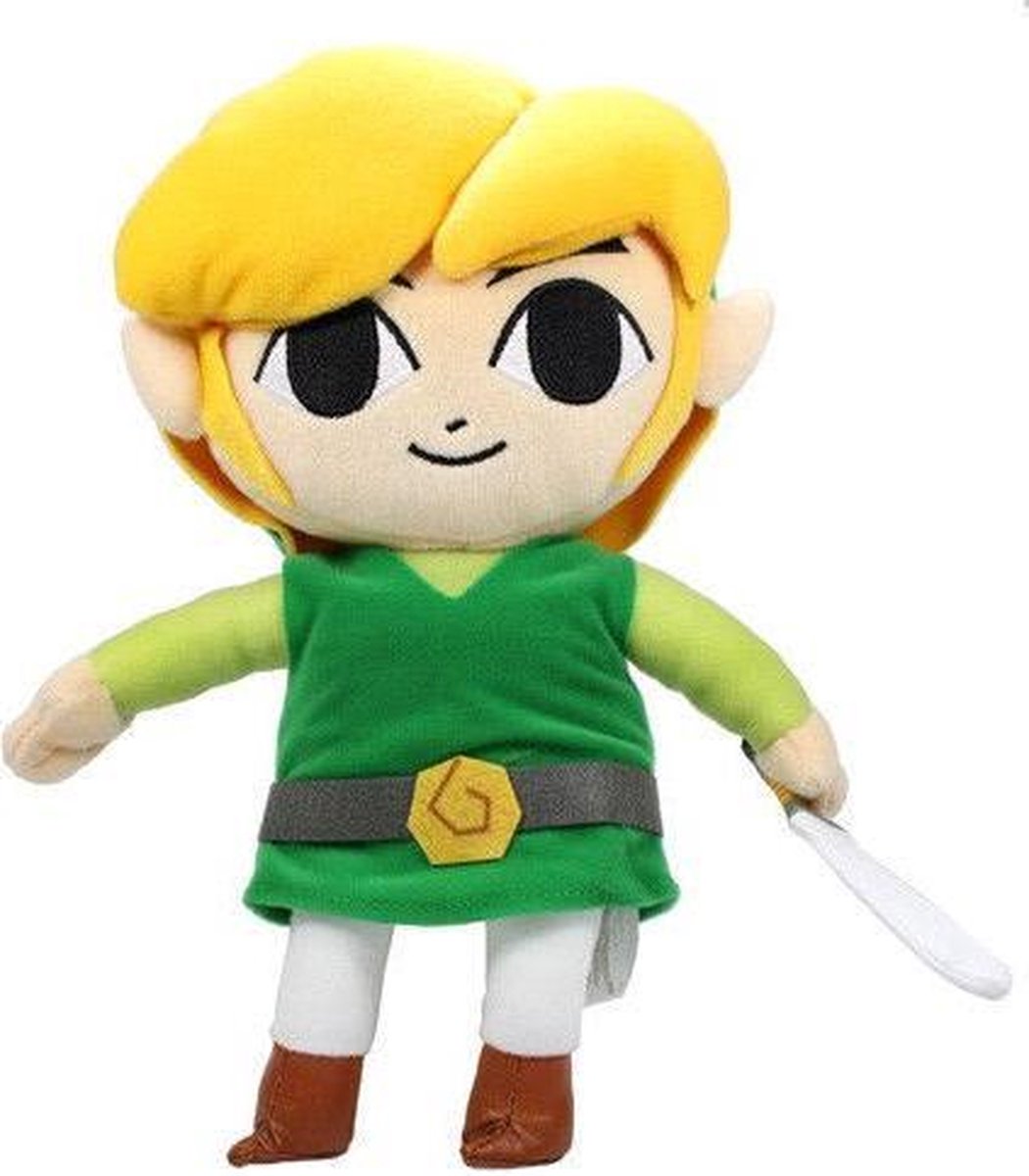 San-ei Co Little Buddy knuffel Legend of Zelda: Link 28 cm groen - Geel