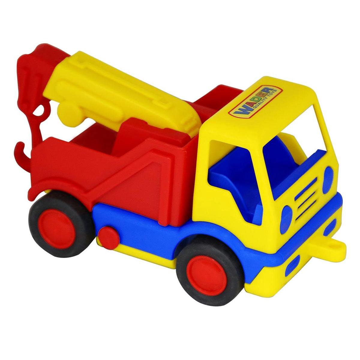 Polesie takelwagen 20 cm/geel - Rood