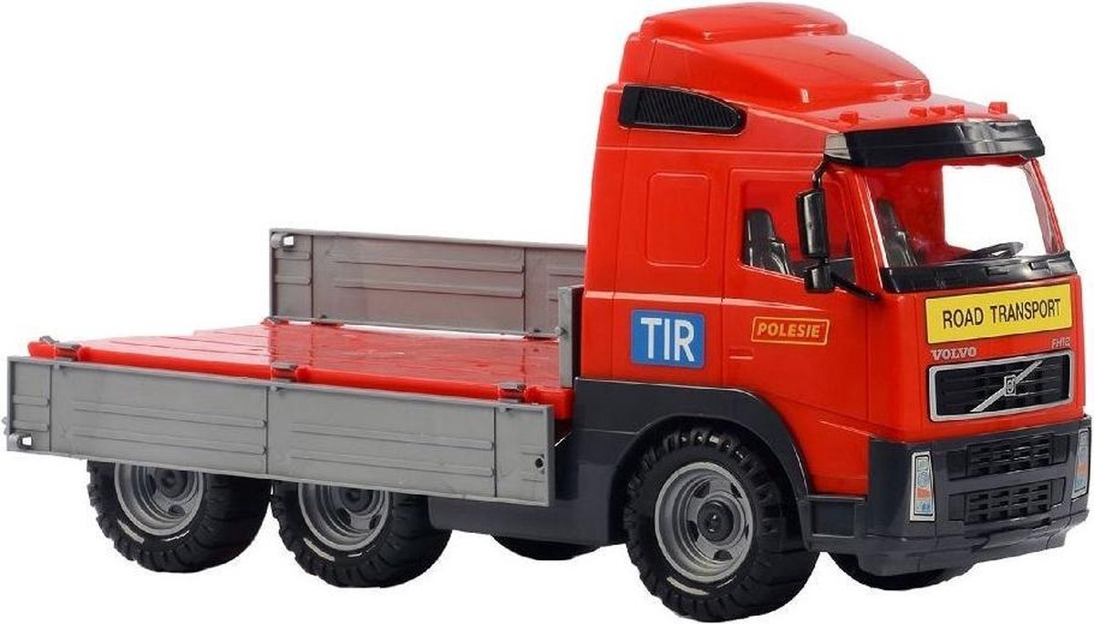 Polesie truck wegtransport Volvo 45 cm - Rood