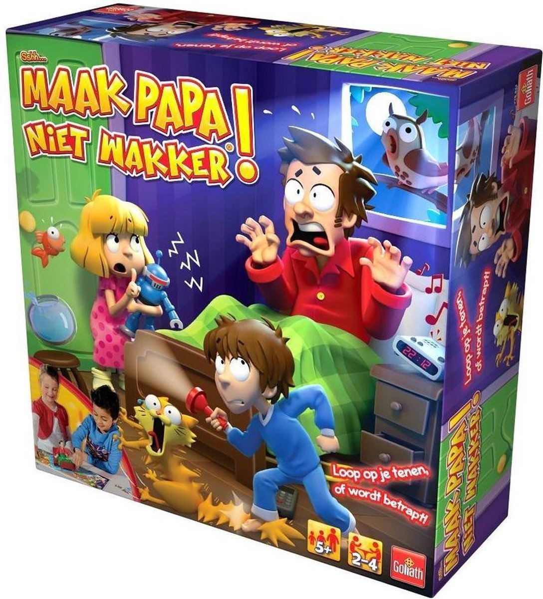 Goliath familiespel Sshh.. Maak papa niet wakker