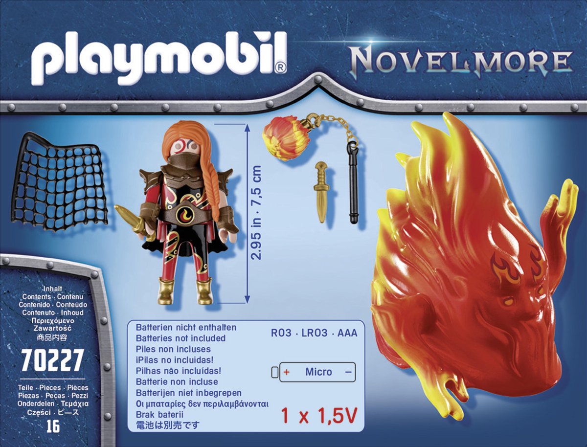 Playmobil Novelmore Burnham Raiders vuurgeest (70227)