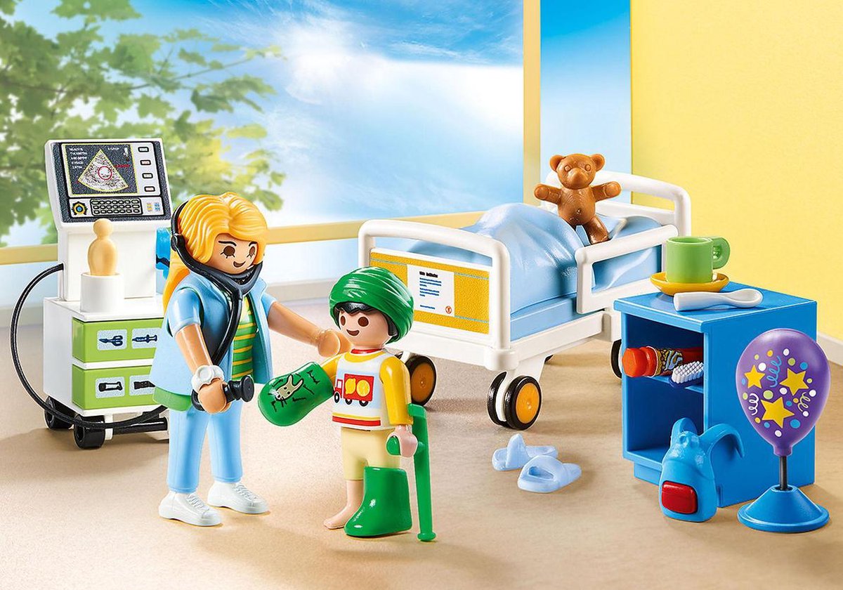 Playmobil City Life Kinderziekenhuiskamer (70192)