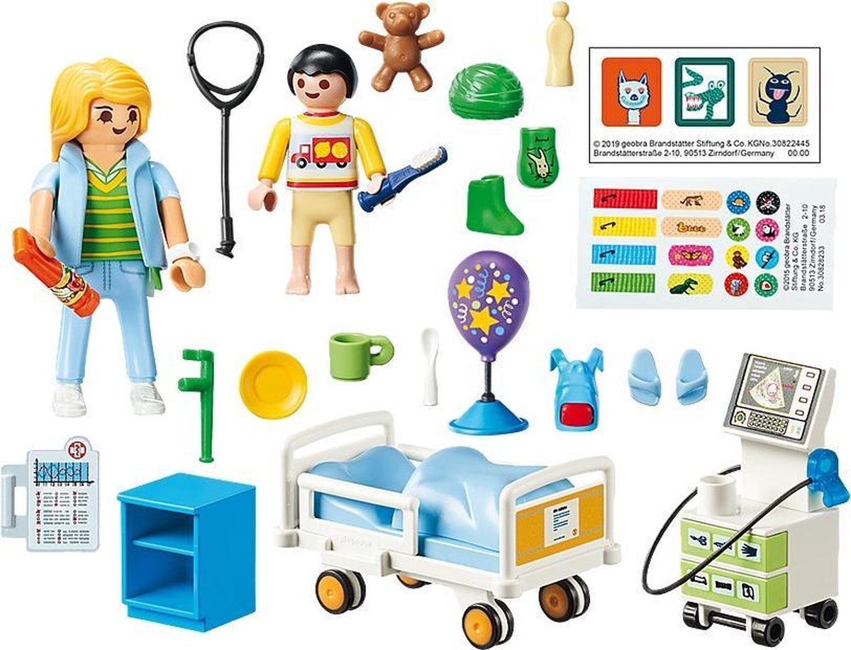 Playmobil City Life Kinderziekenhuiskamer (70192)