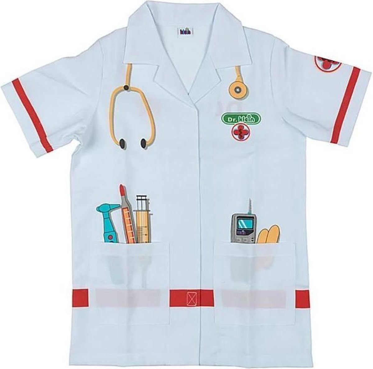 Klein Doktersjas junior maat one size - Wit
