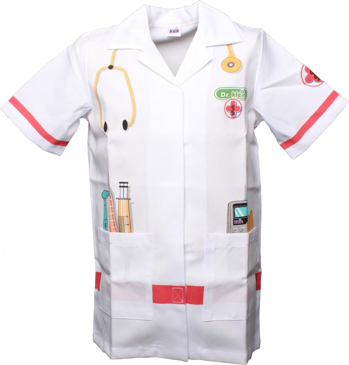 Klein Doktersjas junior maat one size - Wit