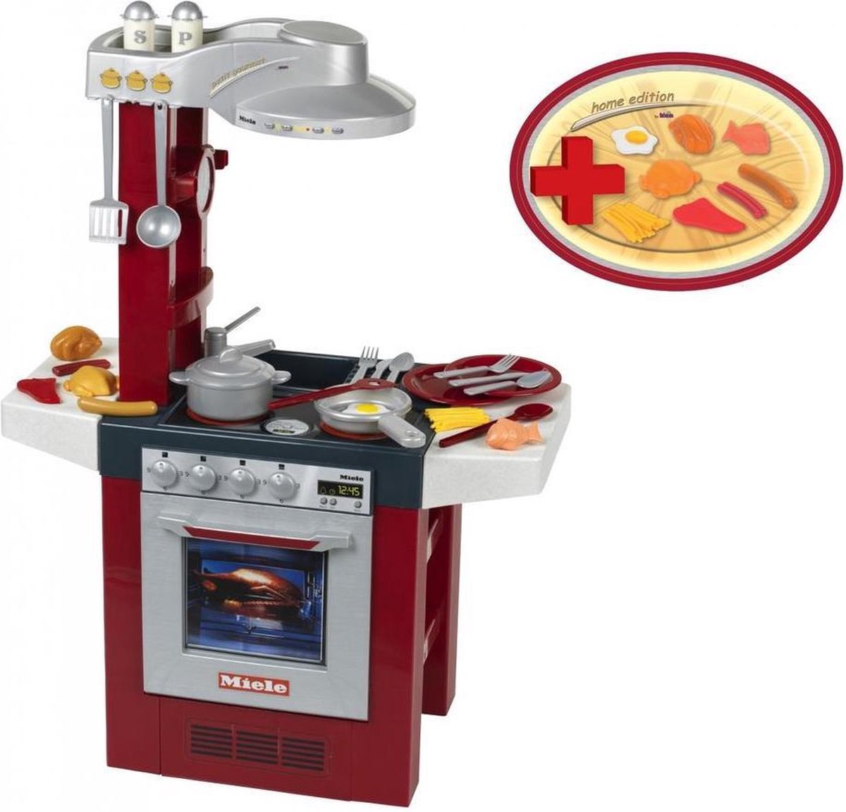 Klein Miele keuken "Petit Gourmet" 18 delig - Grijs