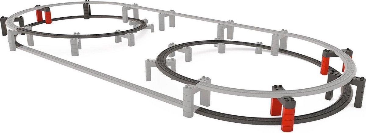 Märklin Marklin aanvullingsset Airport Express viaductspoorweg - Grijs