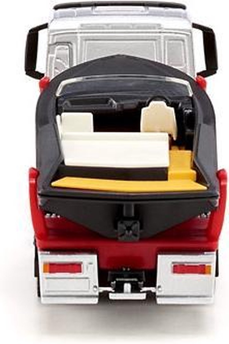Siku Man truck met motorboot 19 cm kunststof/aluminium (2715)