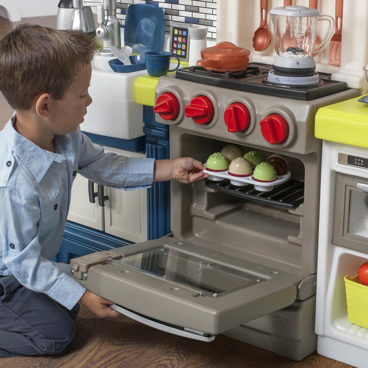 Step2 speelkeuken Elegant Edge Kitchen 167 cm 78 delig