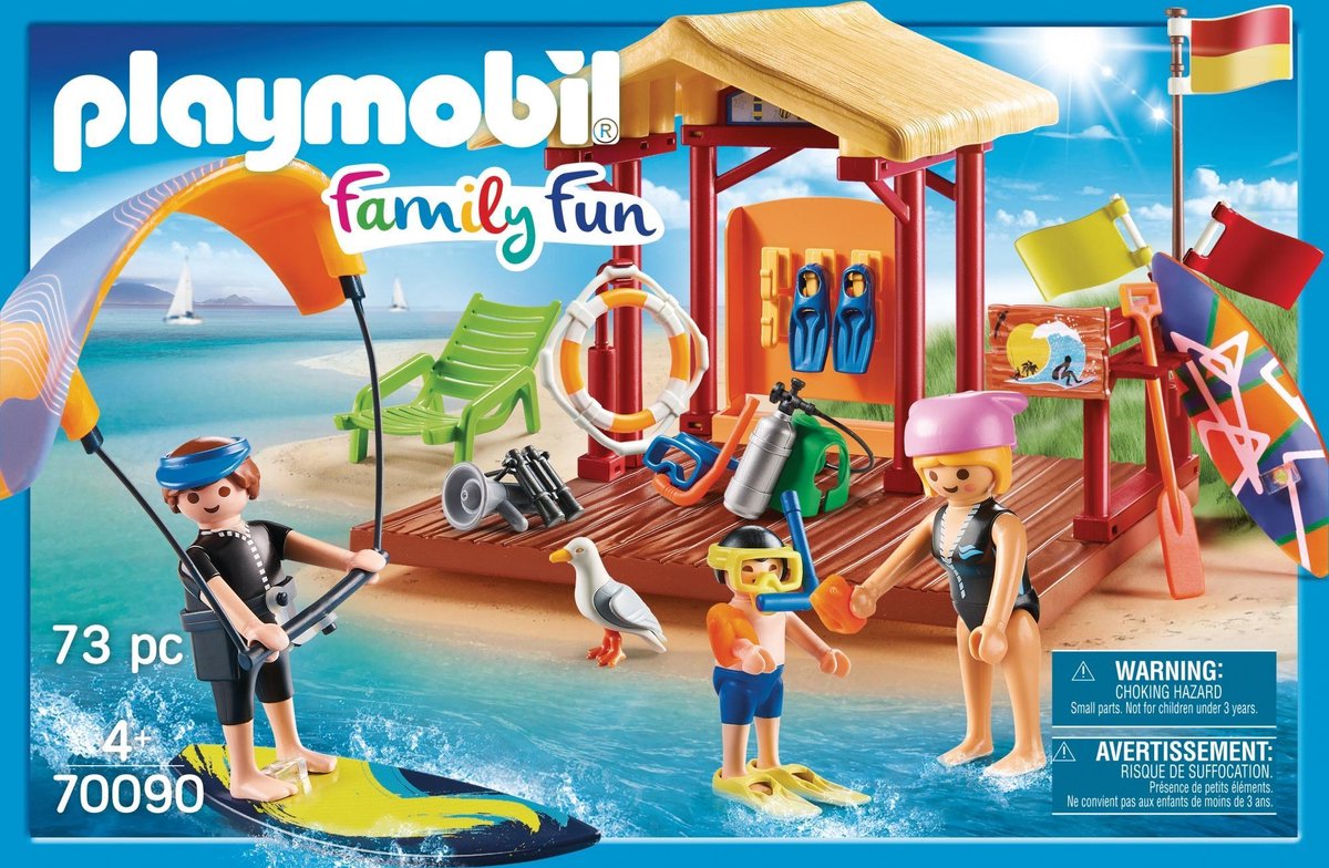 Playmobil Family Fun Watersportschool (70090)