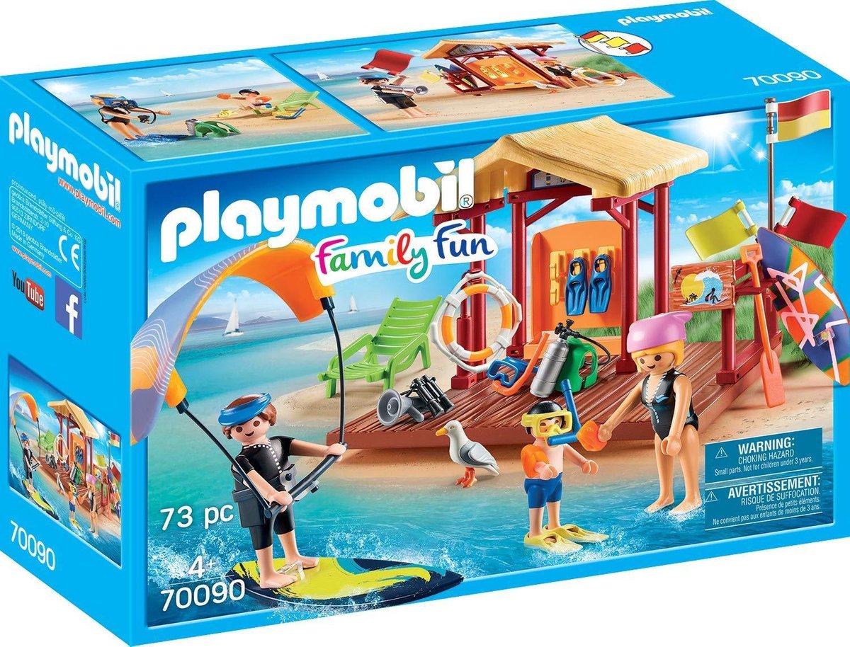 Playmobil Family Fun Watersportschool (70090)