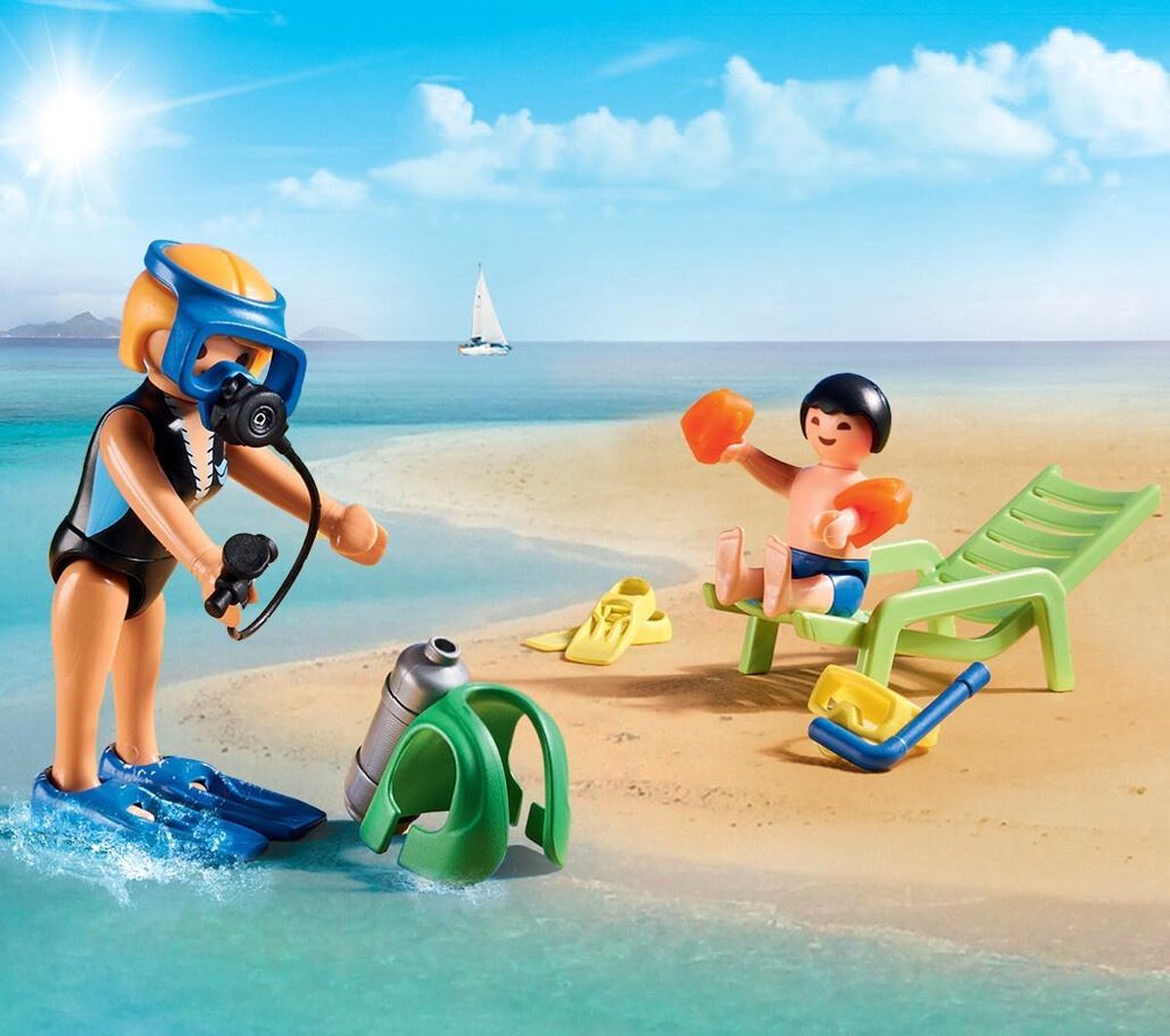 Playmobil Family Fun Watersportschool (70090)