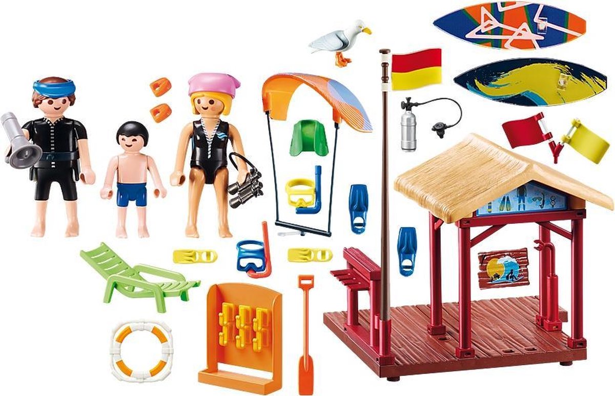 Playmobil Family Fun Watersportschool (70090)
