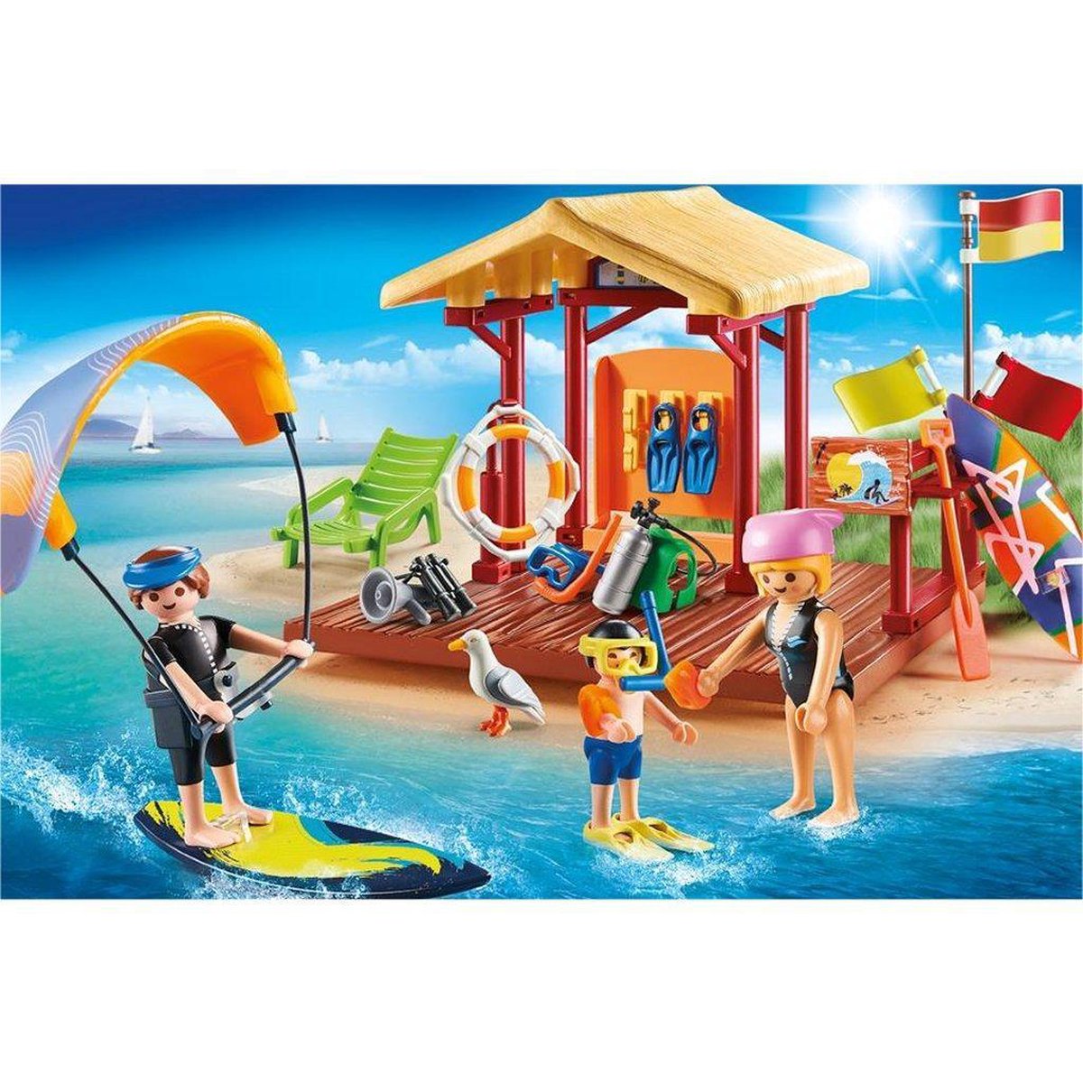 Playmobil Family Fun Watersportschool (70090)