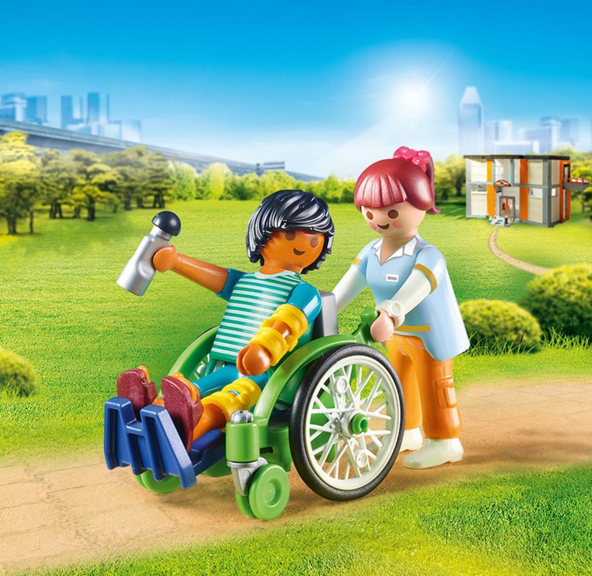 Playmobil City Life Patiënt in rolstoel (70193)