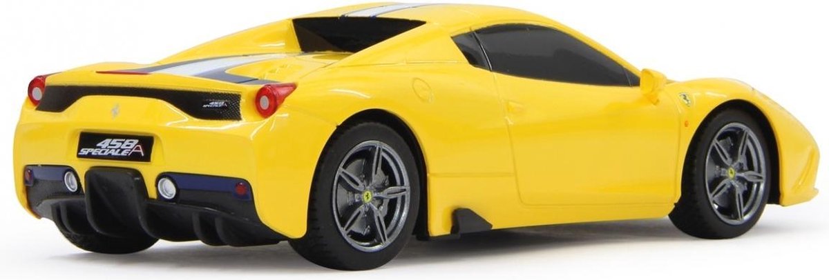 Rastar RC Ferrari 458 Speciale jongens 27 MHz 1:24 - Geel