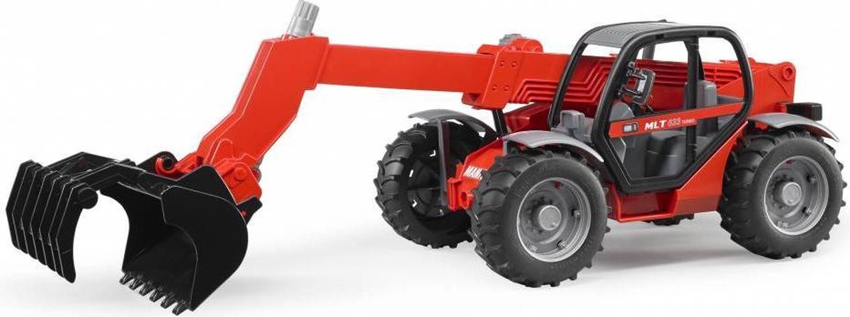 Bruder Manitou MLT 633 (02125) - Rood
