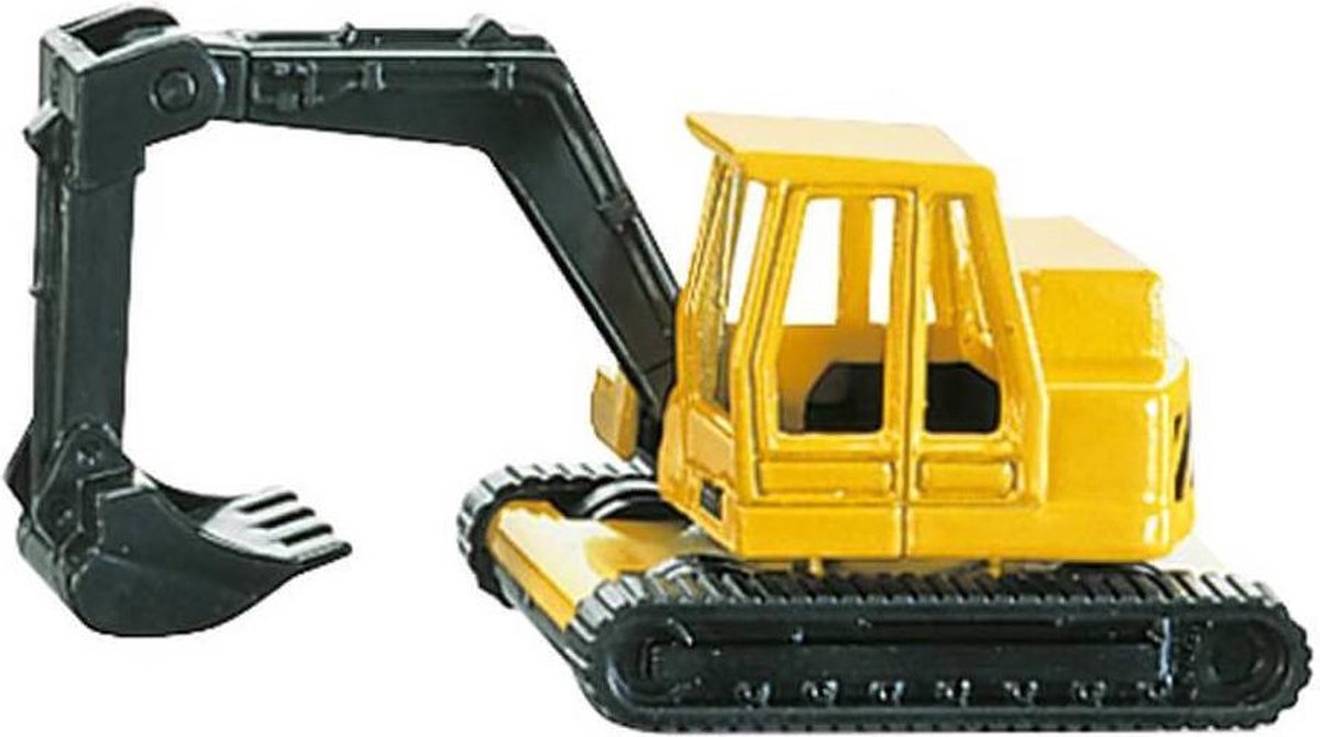 Siku graafmachine/zwart (0801) - Geel