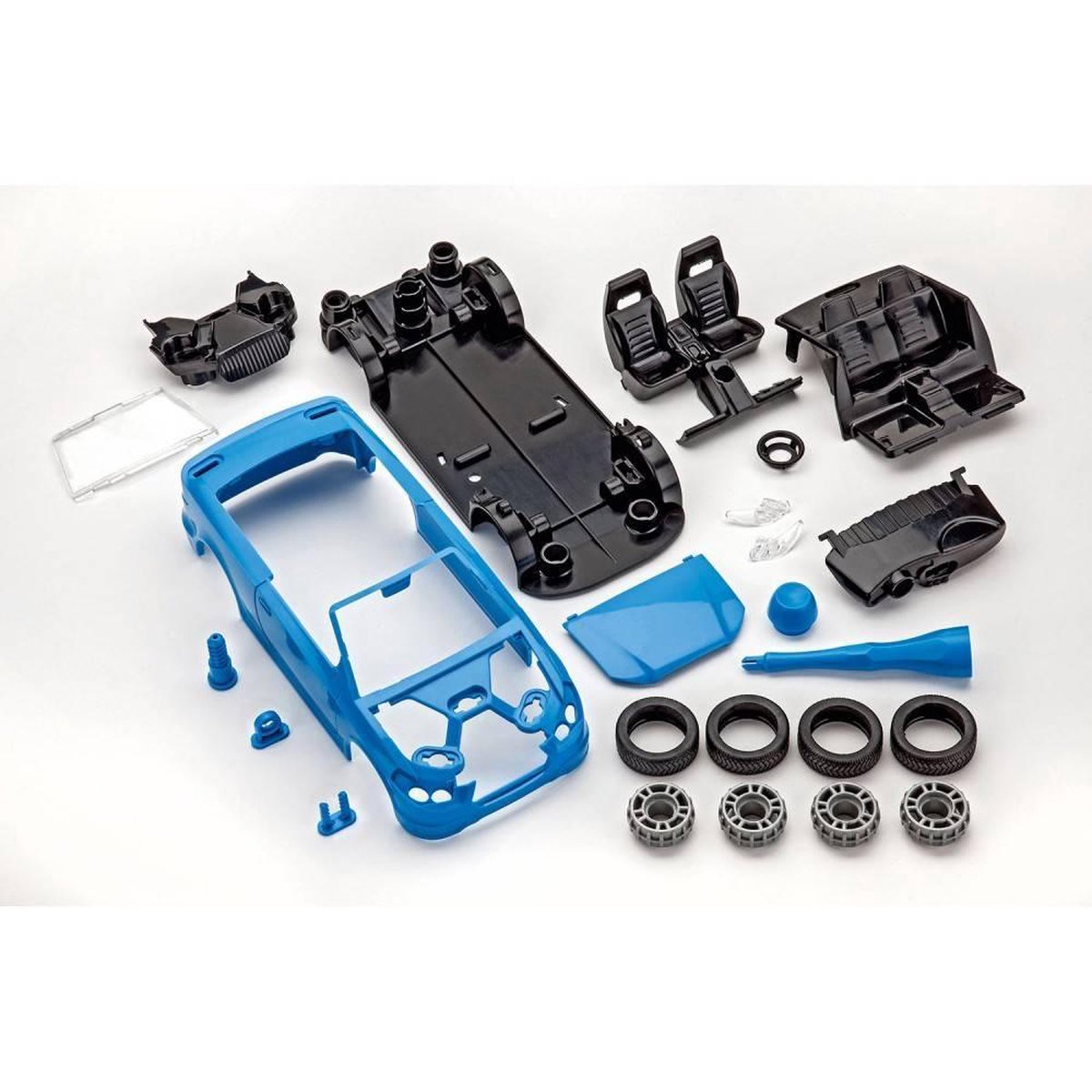 Siku graafmachine/zwart (0801) - Geel