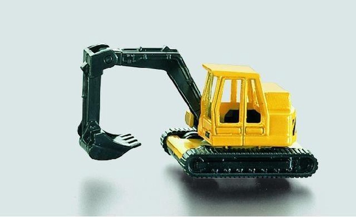 Siku graafmachine/zwart (0801) - Geel
