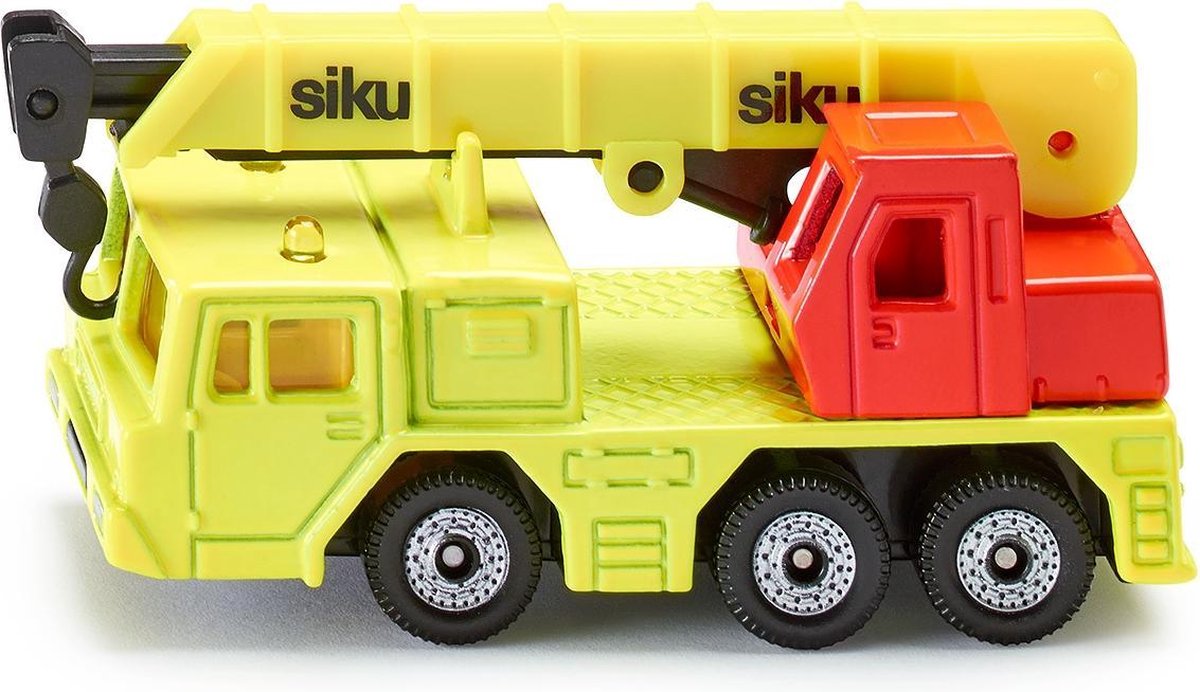 Siku hydraulische kraanwagen/rood (1326) - Geel