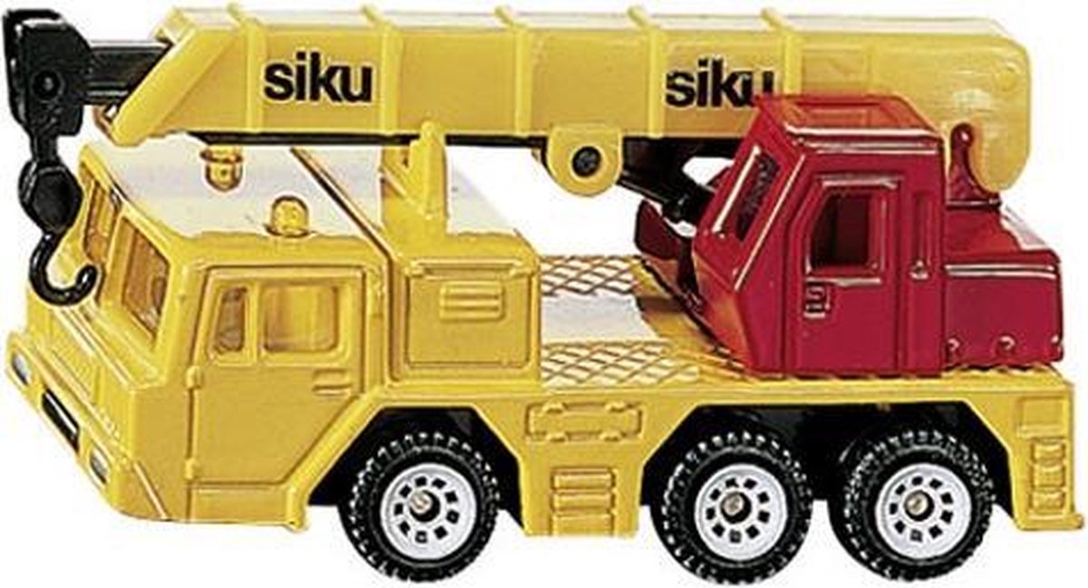 Siku hydraulische kraanwagen/rood (1326) - Geel