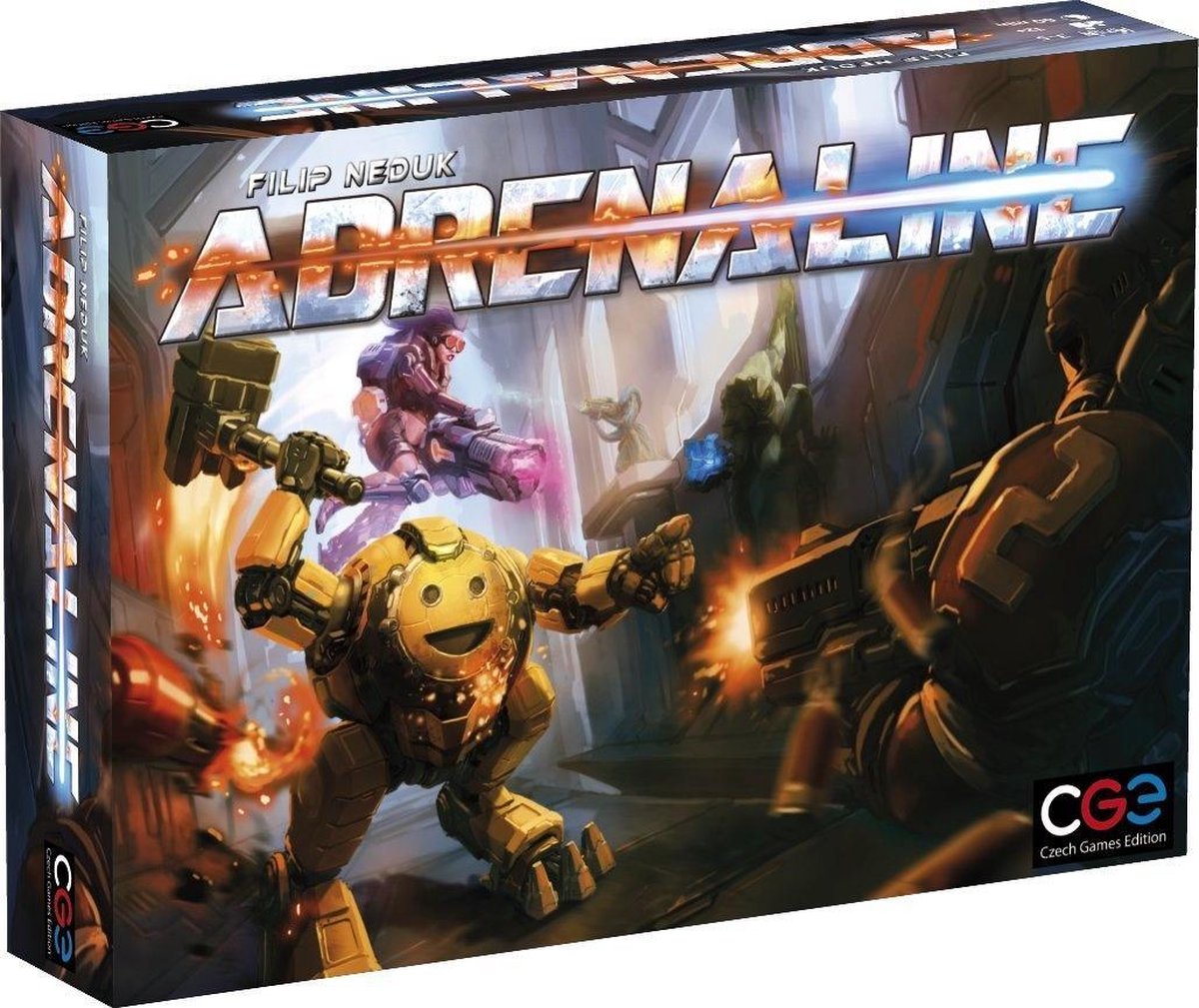 Czech Games Edition gezelschapsspel Adrenaline (en) - Groen
