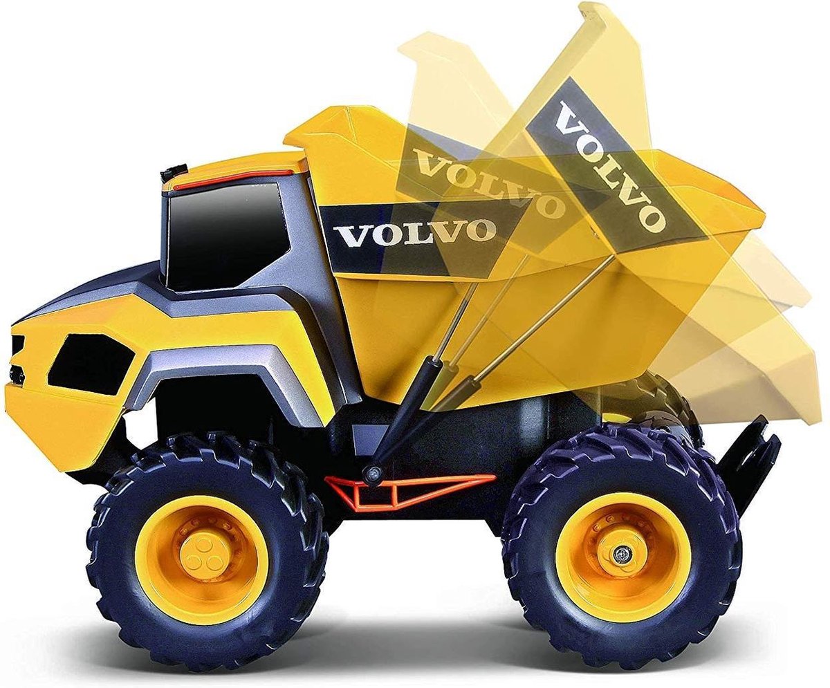 Maisto RC knikdumper Volvo Rock Hauler 1:16 - Geel