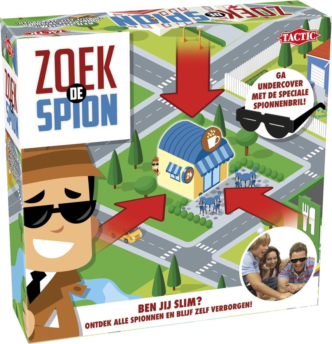 Tactic gezelschapsspel Zoek de Spion