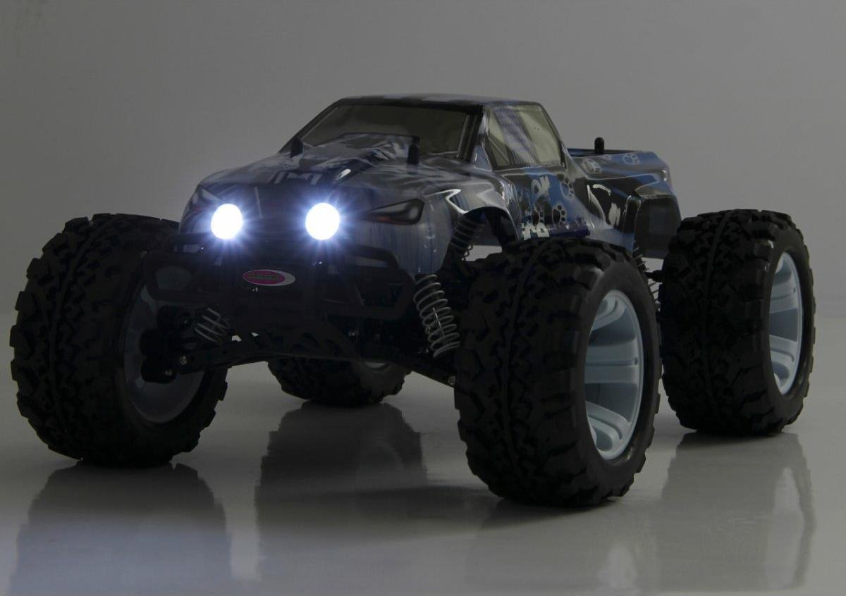 Jamara RC Tiger Ice monstertruck jongens 2,4G 1:10 - Blauw