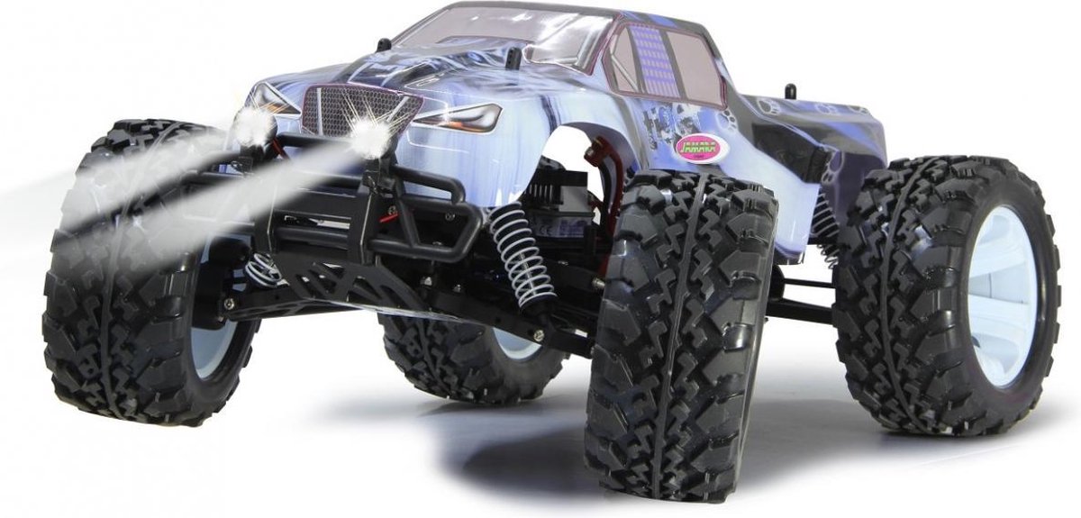 Jamara RC Tiger Ice monstertruck jongens 2,4G 1:10 - Blauw