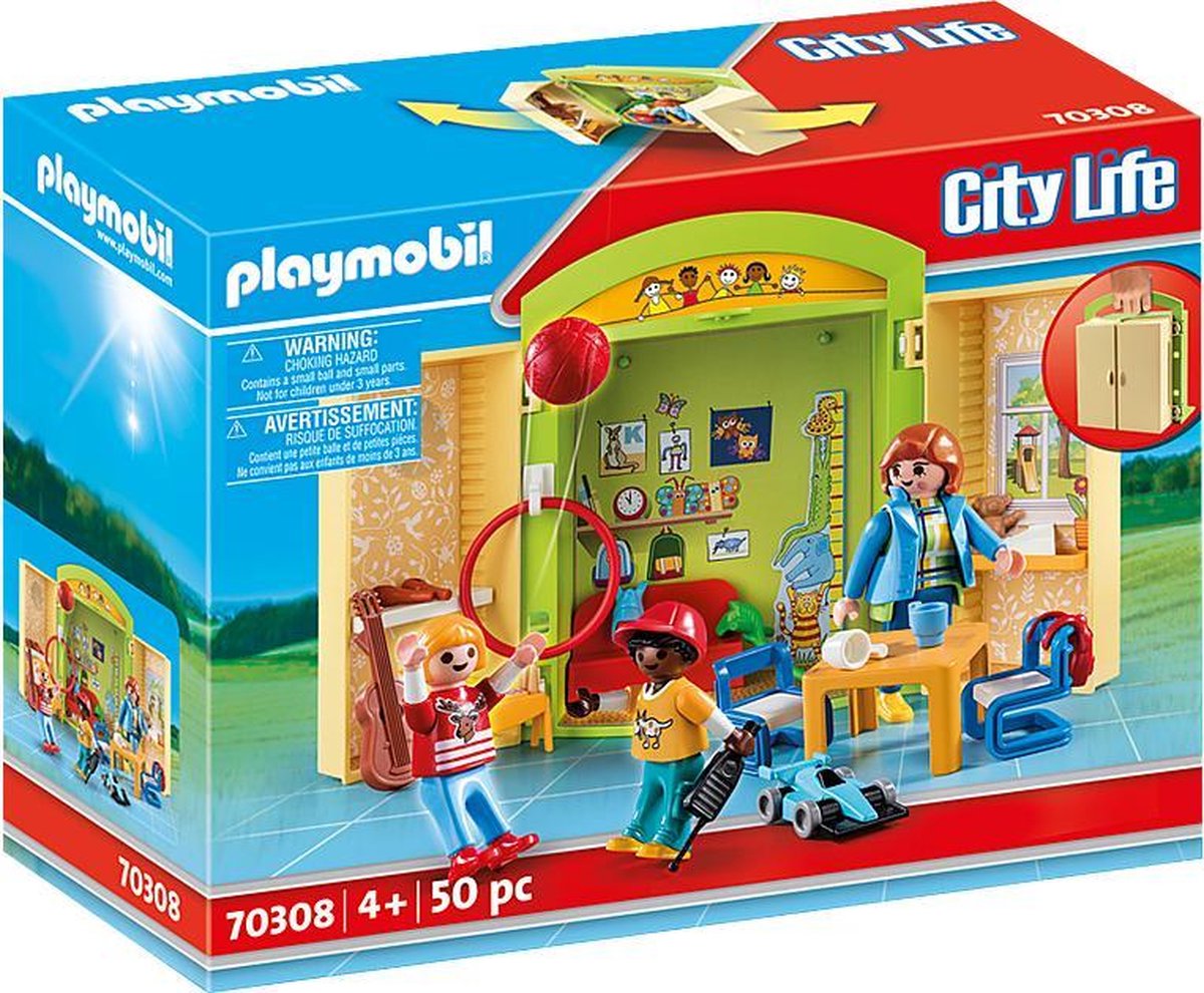 Playmobil City Life speelbox kinderdagverblijf (70308)