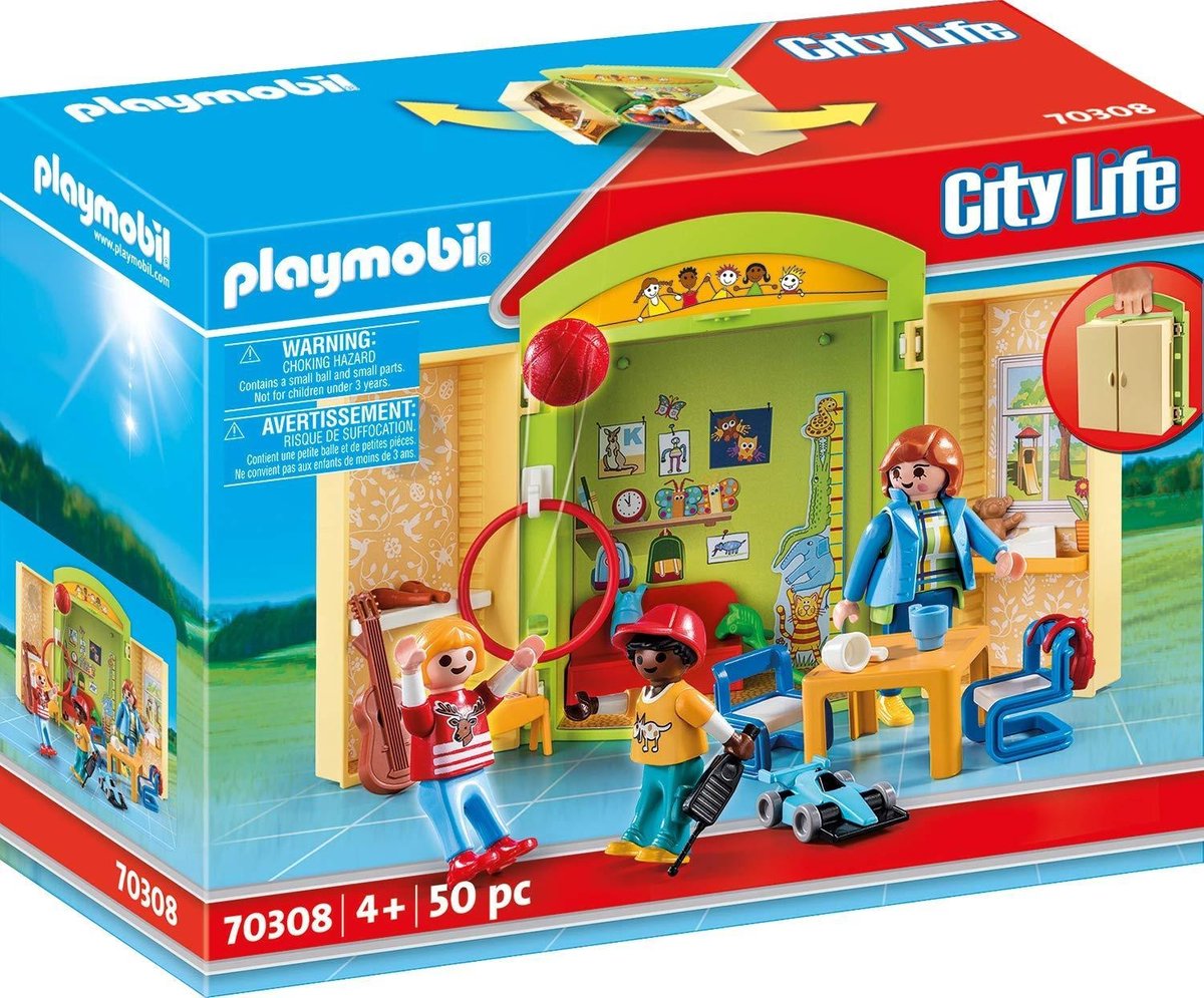 Playmobil City Life speelbox kinderdagverblijf (70308)