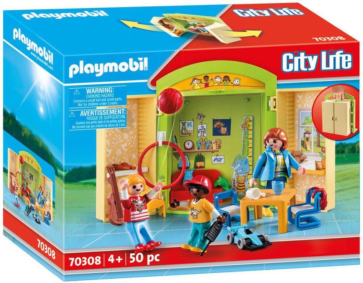Playmobil City Life speelbox kinderdagverblijf (70308)