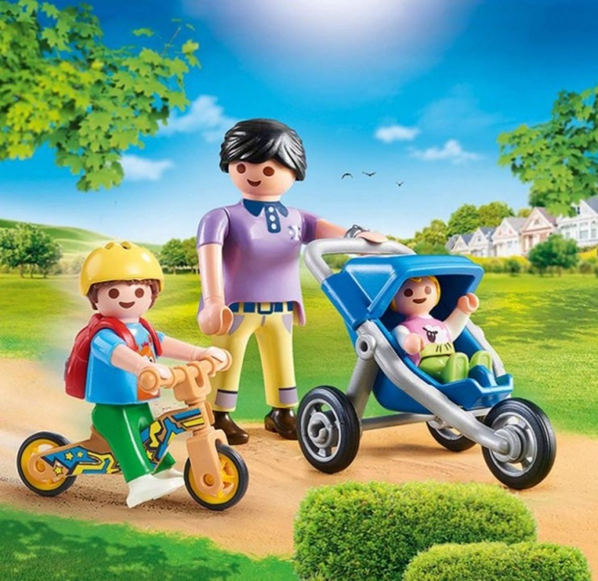 Playmobil City Life: Mama met kinderen (70284)