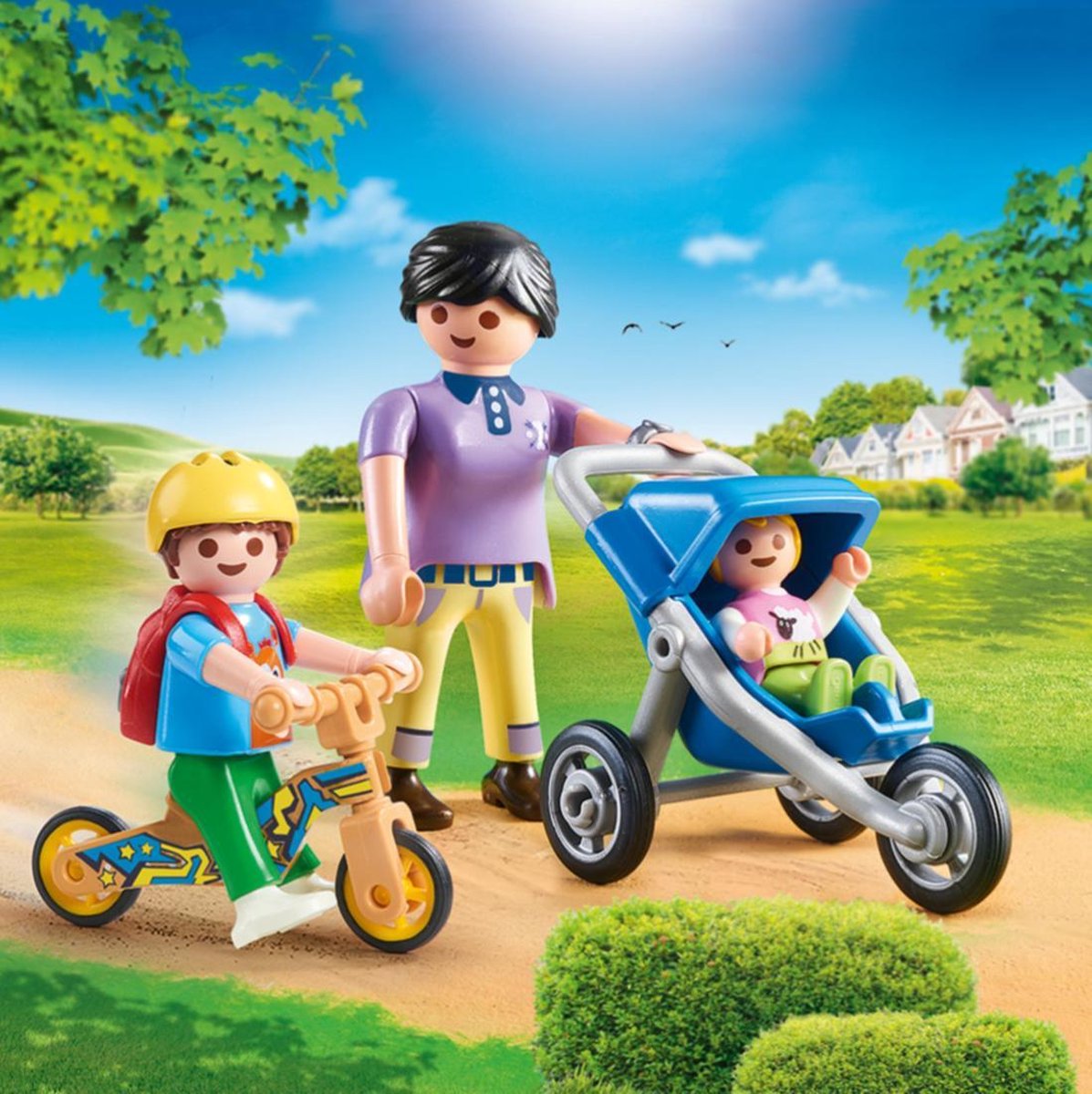Playmobil City Life: Mama met kinderen (70284)