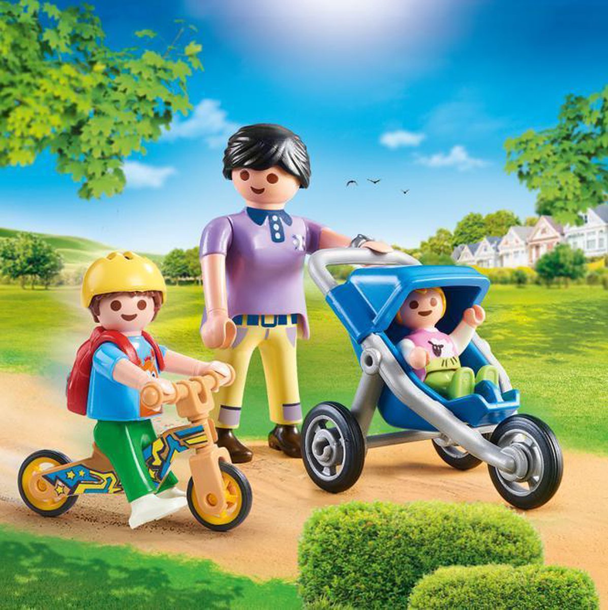 Playmobil City Life: Mama met kinderen (70284)
