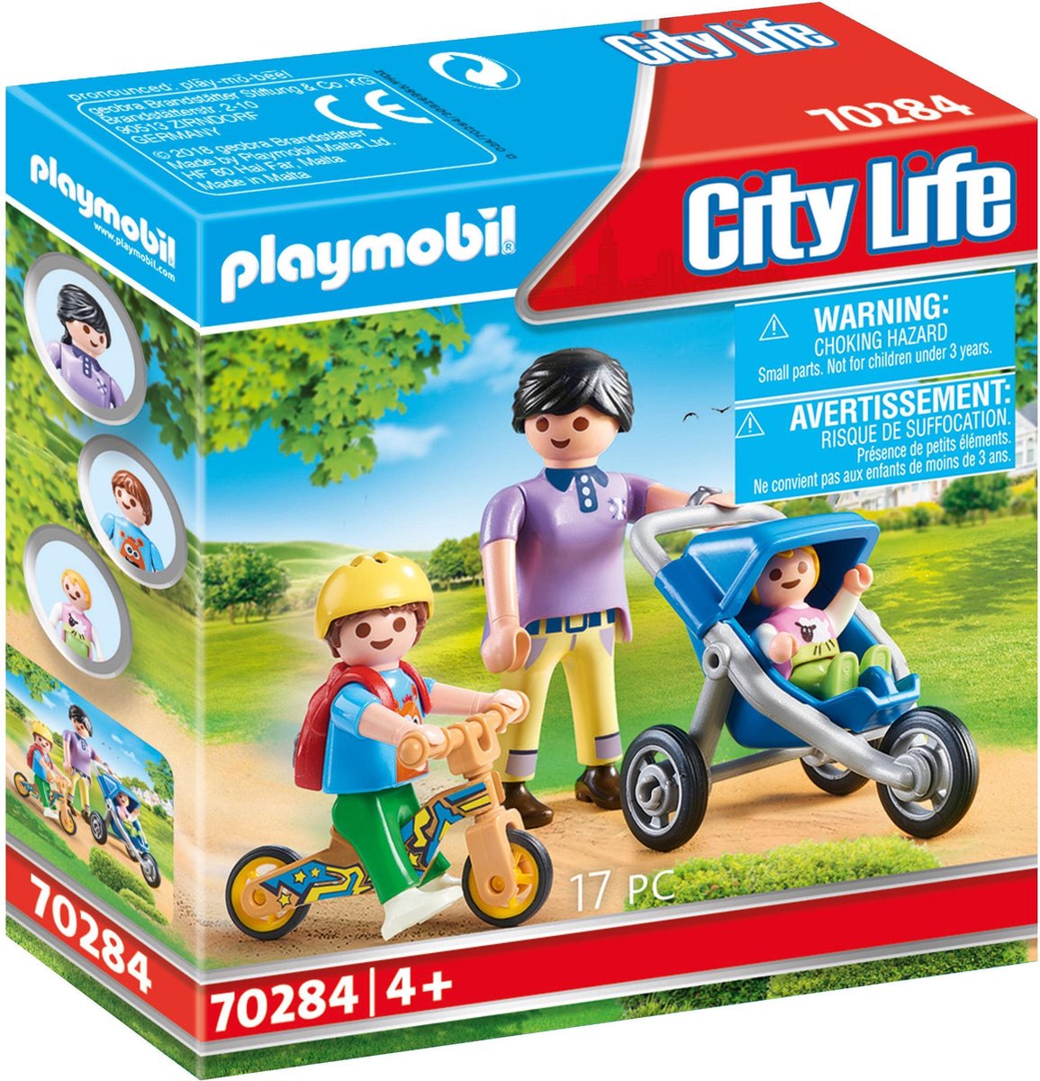 Playmobil City Life: Mama met kinderen (70284)