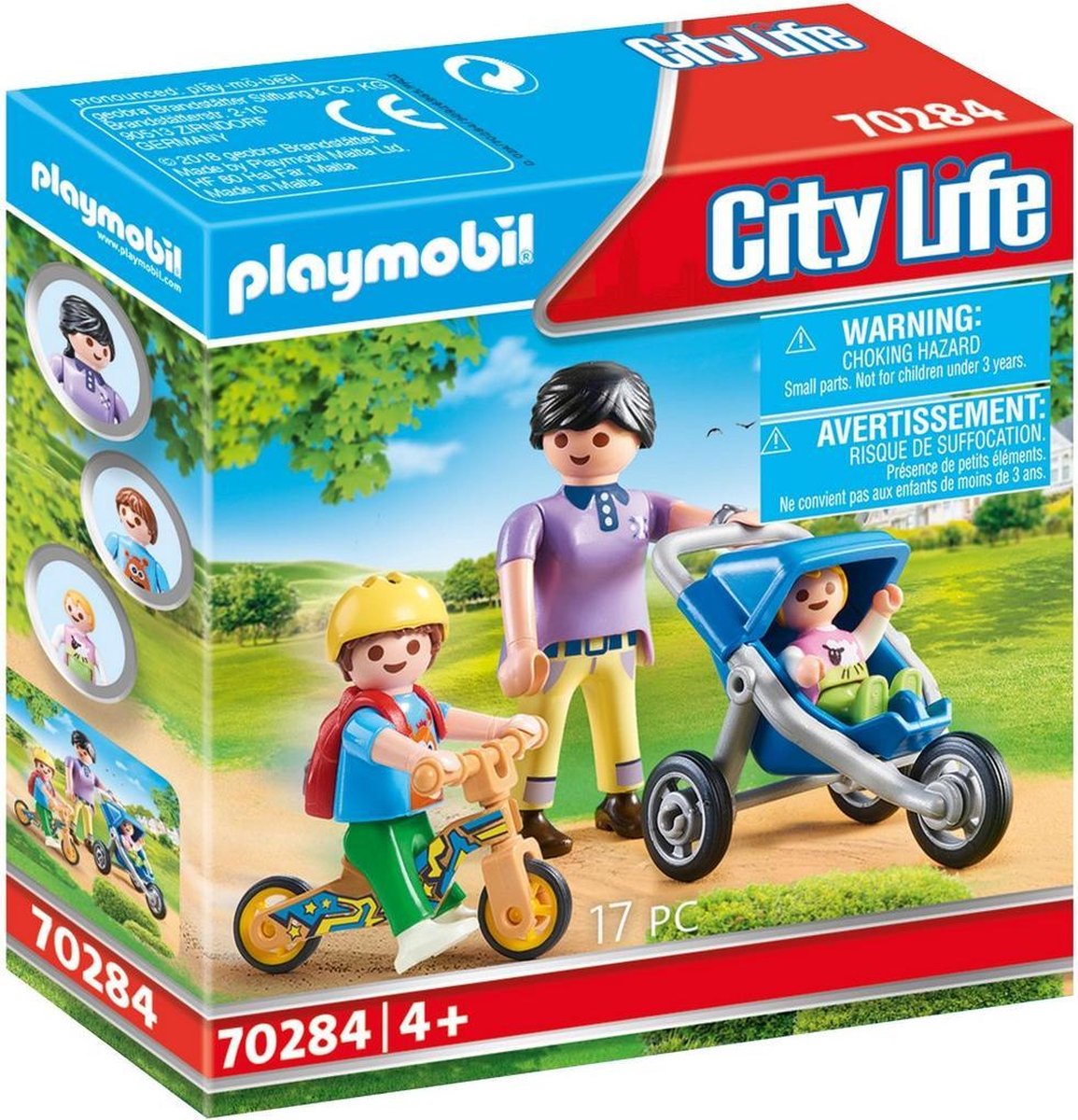 Playmobil City Life: Mama met kinderen (70284)