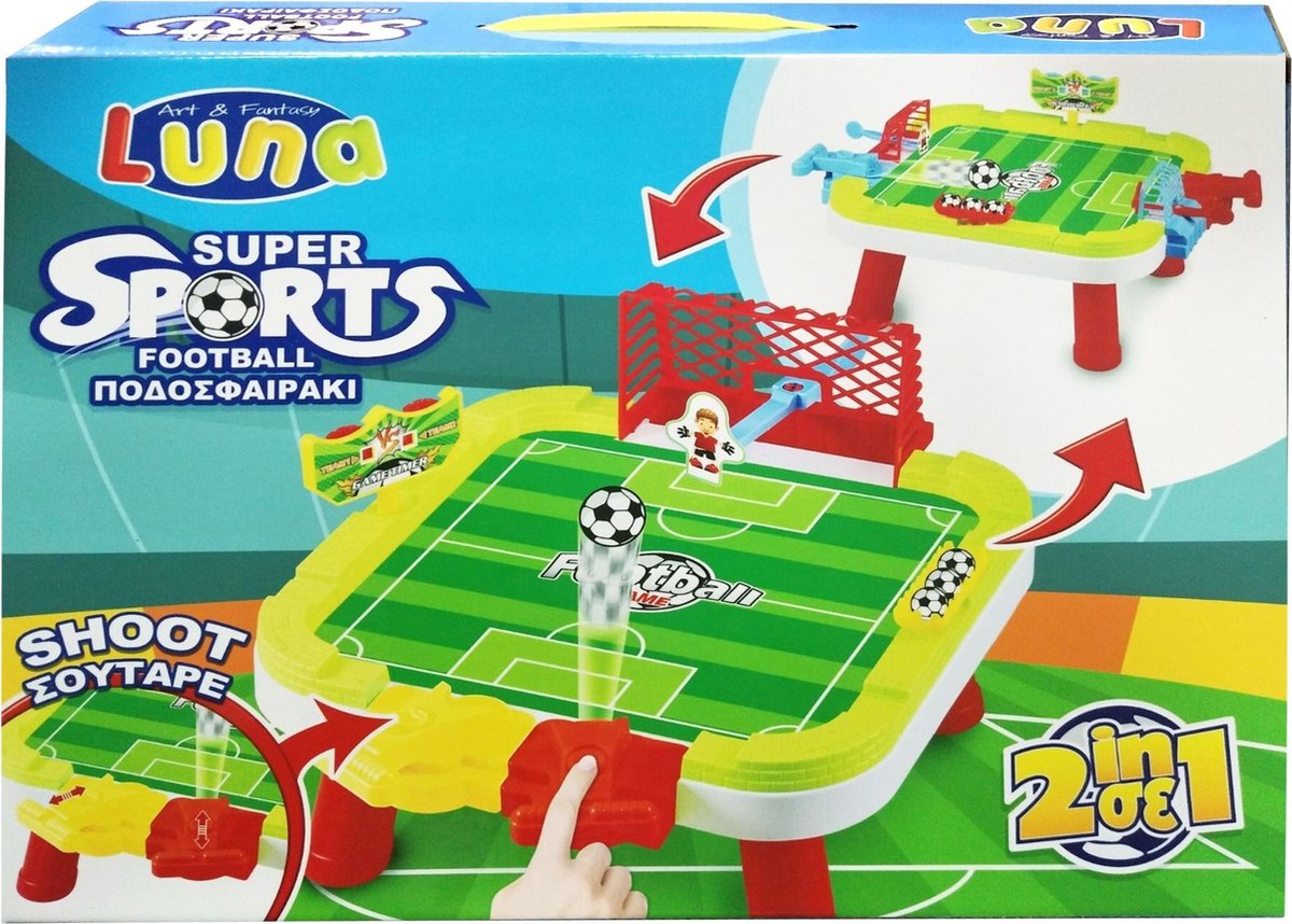 Luna super sports tafelvoetbal - Groen
