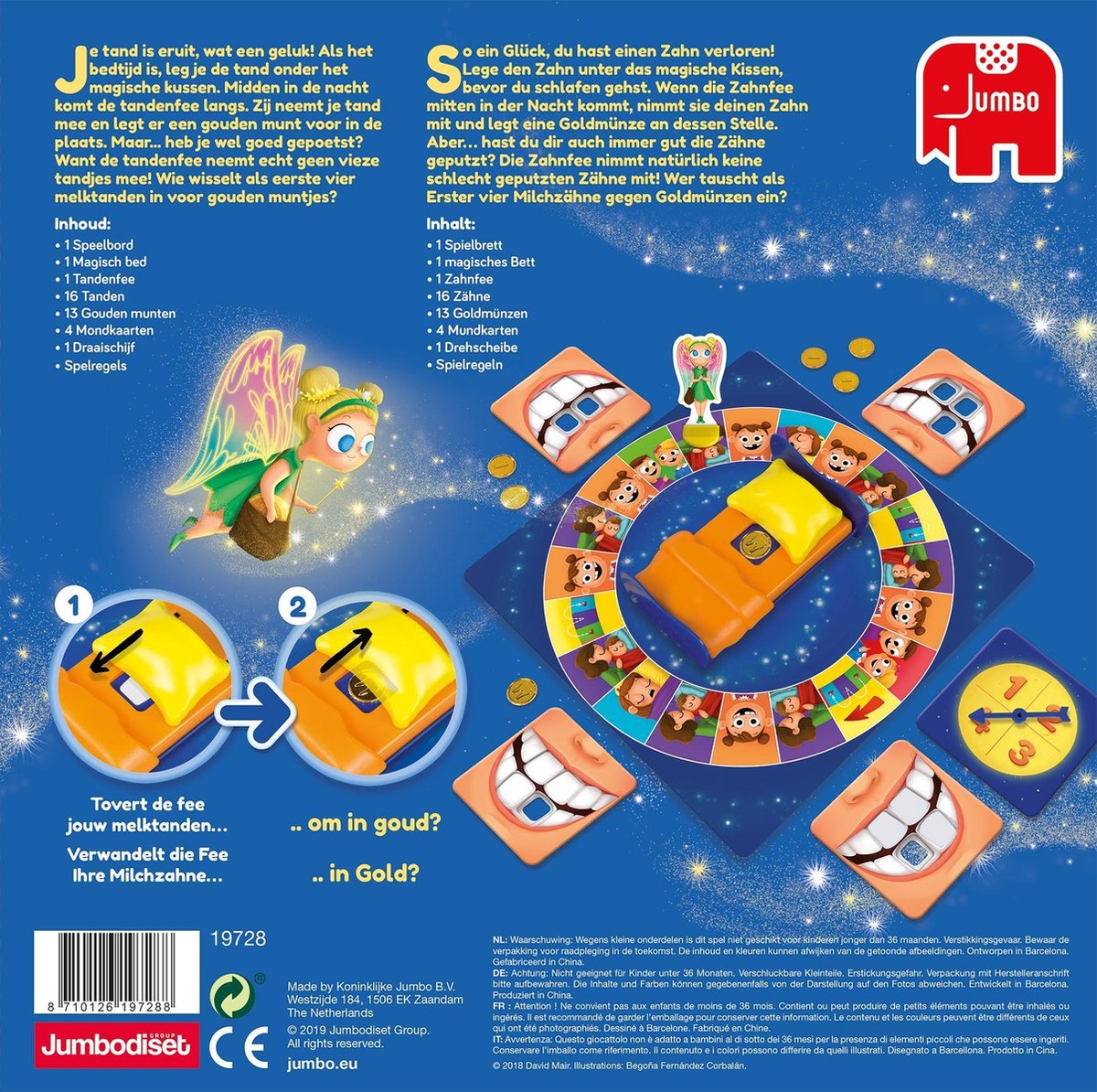 Jumbo kinderspel De Magische Tandenfee (NL)