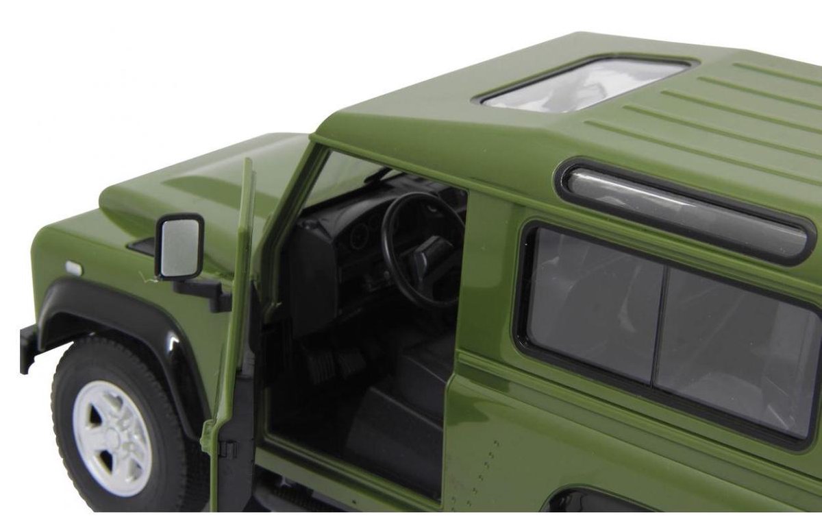 Rastar RC Land Rover Defender jongens 40 MHz 1:14 - Groen