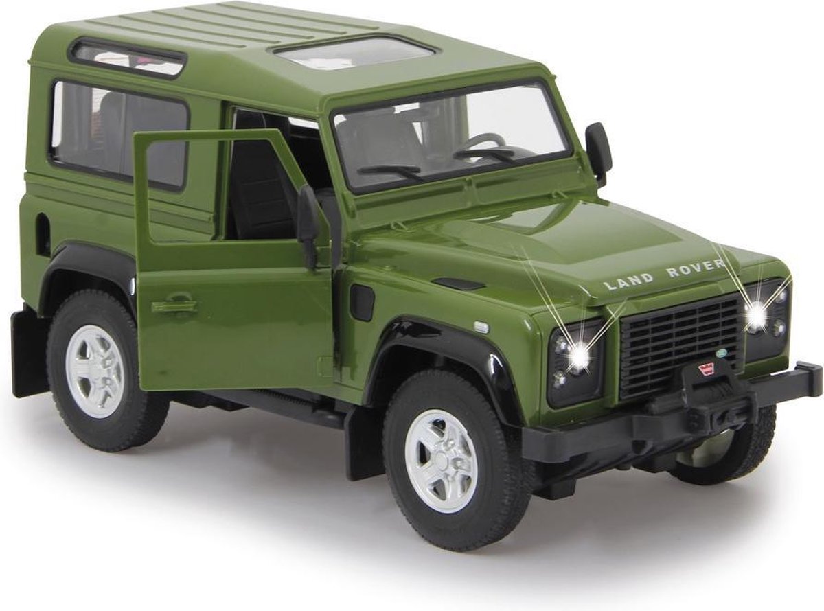 Rastar RC Land Rover Defender jongens 40 MHz 1:14 - Groen