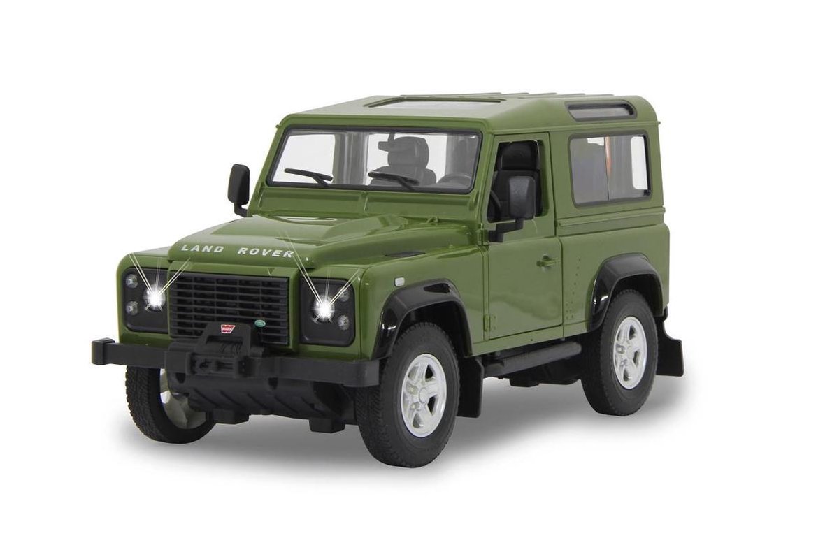 Rastar RC Land Rover Defender jongens 40 MHz 1:14 - Groen